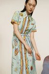SURREALIST SUMMER SHIRTDRESS (MULTI) 