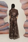 SAMMY SILK PANT (CHOCOLATE)