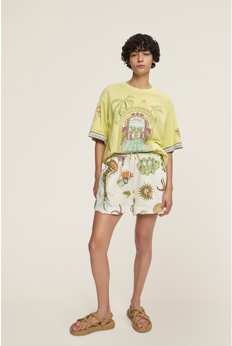 SURREALIST SUMMER LEMON TEE (LEMON)
