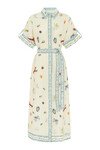 SANDY EMBROIDERED SHIRTDRESS (MULTI) 