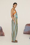 SURREALIST SUMMER SILK SCARF (MULTI) 