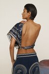 OCEANE SILK SCARF (BLUE)