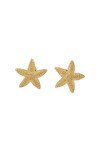 REVERIE STARFISH STATEMENT EARRINGS (GOLD) 
