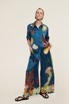 DORIAN SILK PANT (NAVY)