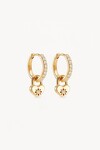 LOVE UNLOCKED PADLOCK HOOPS (18K GOLD VERMEIL)
