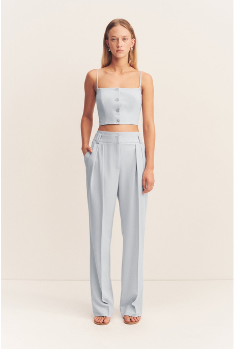 SIMMONS DOUBLE WAISTBAND PANT (GLACIAL BLUE)