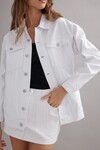 CODY JACKET (WHITE GLITTER)