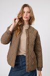 COLORADO QUILTED JACKET (MOCHA)