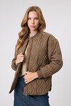 COLORADO QUILTED JACKET (MOCHA)