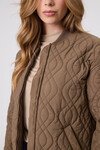 COLORADO QUILTED JACKET (MOCHA)