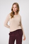 REIGN LONG SLEEVE KNIT (WHEAT)