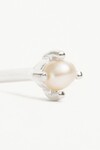 MOONLIGHT PEARL EARRINGS (STERLING SILVER)