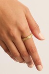 LIVE IN GRACE RING (18K GOLD VERMEIL)