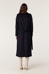 EVANS WOOL COAT (NAVY)