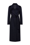 EVANS WOOL COAT (NAVY)