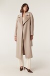 EVANS WOOL COAT (PEBBLE)