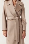 EVANS WOOL COAT (PEBBLE)