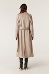 EVANS WOOL COAT (PEBBLE)