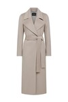 EVANS WOOL COAT (PEBBLE)