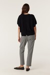 PURE CASHMERE RELAXED TOP (BLACK)