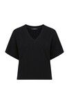 PURE CASHMERE RELAXED TOP (BLACK)