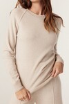 CASHMERE CREW JUMPER (OATMEAL)