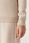 CASHMERE CREW JUMPER (OATMEAL)
