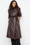 SCYLLA TERNCH COAT (BURGANDY)