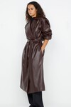 SCYLLA TERNCH COAT (BURGANDY)