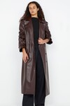 SCYLLA TERNCH COAT (BURGANDY)