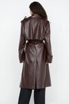 SCYLLA TERNCH COAT (BURGANDY)