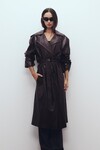 SCYLLA TERNCH COAT (BURGANDY)