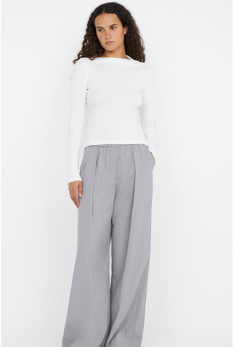 SIERA LONG SLEEVE TOP (IVORY)