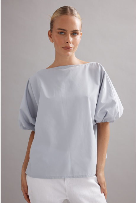 COASTLINE TOP (DUCK EGG  BLUE)