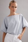 COASTLINE TOP (DUCK EGG  BLUE)