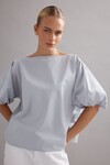 COASTLINE TOP (DUCK EGG  BLUE)