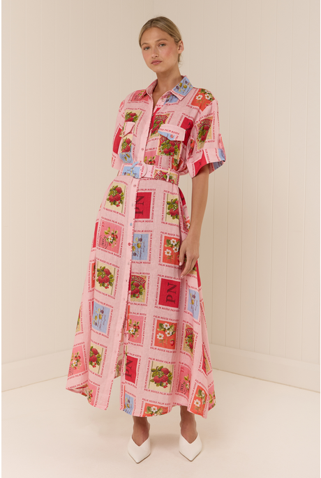 MEMENTO DRESS (STRAWBERRY STAMP)