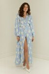 TESSIE DRESS (PERIWINKLE PAISLEY)