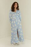 TESSIE DRESS (PERIWINKLE PAISLEY)