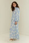TESSIE DRESS (PERIWINKLE PAISLEY)