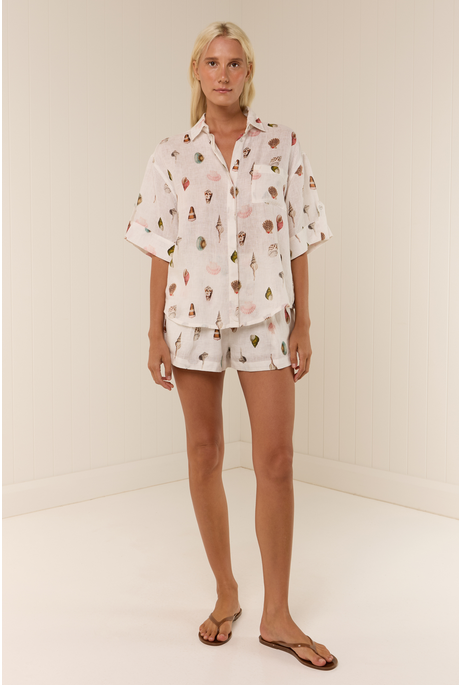 MIRAGE SHIRT (SARDINA SEASHELLS)