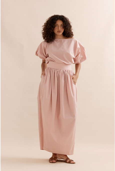 TULIP SKIRT (DUSTY ROSE)