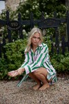 BUDDY SHIRT (BABY/FOREST STRIPE)