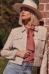 ADJOIN JACKET (BISCUIT BOUCLE) 