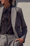 CATALYSIS JACKET (HERRINGBONE PINSTRIPE) 