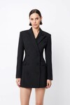 AXEL BLAZER DRESS (BLACK)