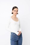 LINCOLN TOP (IVORY)