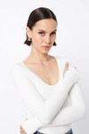 LINCOLN TOP (IVORY)