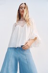 EMORY LACE BLOUSE (IVORY)