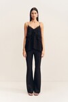 EMORY LACE RUFFLE CAMI (BLACK)